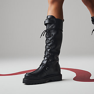 Landscape boot - Black | Hermès USA